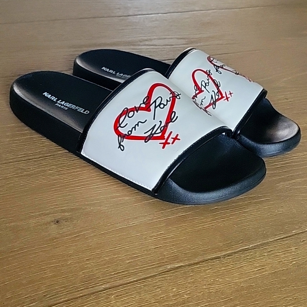 Karl Lagerfeld Ziva Slides sz10 EUC